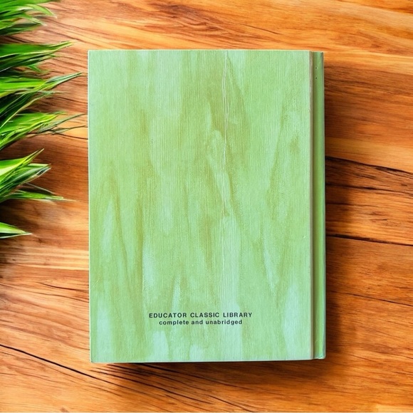 VINTAGE The Wizard of Oz Hardcover Book – Educator Classic Library, Illustrated - Picture 2 of 9